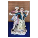 Early Japan Victorian Couple Figurine 6.5"
