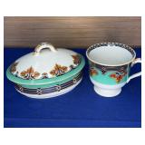 Porcelain Soap Dish and Shaving Mug?