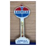 Vtg Advertising Thermometer 7"