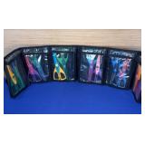 12 Craft Scissors with Carry Case