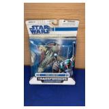 2008 Star Wars Transformer Slave I to Bob a Fett
