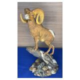 9" Danbury Rocky Mountain Bighorn figurine