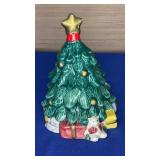 6" Christmas Tree Trinket Box