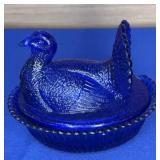 Boyd Cobalt Nesting Turkey 5.5" Note Chip