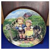 1992  8" Hummel Collector Plate Country Crossroads