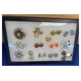 Vtg Brooch/Earring Collection