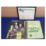 1967, 1969 4H Cert and Leader Book