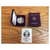 1 ounce silver American Eagle Proof