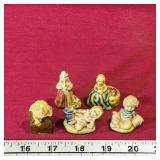 Lot Of 5 Red Rose Tea Figurines Lot Of 5 Red Rose Tea Figurines