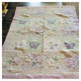 Vintage Quilted Blanket (64' x 81') Vintage Quilted Blanket (64' x 81')