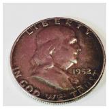 1952 United States Half-Dollar Coin 1952 United States Half-Dollar Coin