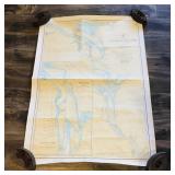 Sept. 1976 Swan Creek Nautical Chart Sept. 1976 Swan Creek Nautical Chart