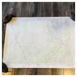 1982 CFB Gagetown / Hampstead Map 1982 CFB Gagetown / Hampstead Map