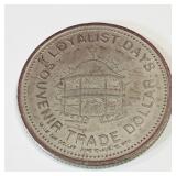 1980 Saint John Loyalist Days Trade Dollar 1980 Saint John Loyalist Days Trade Dollar