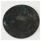 1861 Nova Scotia One Cent Coin 1861 Nova Scotia One Cent Coin