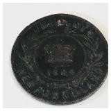 1894 Newfoundland One Cent Coin 1894 Newfoundland One Cent Coin
