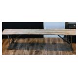 Wartime Military Marked C.Broad Arrow Bench Wartime Military Marked C.Broad Arrow Bench