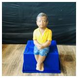 Vintage Concrete Lawn Ornament (17' Tall) Vintage Concrete Lawn Ornament (17' Tall)