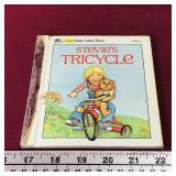Stevie's Tricycle 1982 First Little Golden Book Stevie's Tricycle 1982 First Little Golden Book