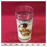 1987 Norman Rockwell 'Gone Fishing' Glass 1987 Norman Rockwell 'Gone Fishing' Glass