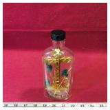 Painted Folk Art Bottle Diorama Painted Folk Art Bottle Diorama