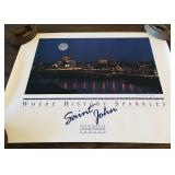 Saint John 'Where History Sparkles' Poster Saint John 'Where History Sparkles' Poster
