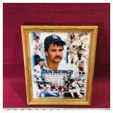 Framed 1997 Don Mattingly MLB Picture Framed 1997 Don Mattingly MLB Picture