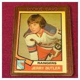 1972-73 OPC Jerry Butler NHL Hockey Card 1972-73 OPC Jerry Butler NHL Hockey Card