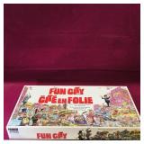 1987 Parker Brothers Fun City Board Game 1987 Parker Brothers Fun City Board Game