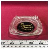Vintage General Dairies Glass Ashtray Vintage General Dairies Glass Ashtray