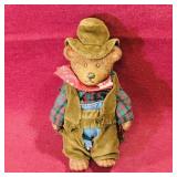 Cowboy Teddy Bear Resin Doll (5 1/2' Tall) Cowboy Teddy Bear Resin Doll (5 1/2' Tall)