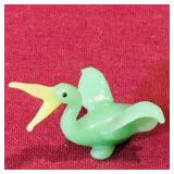 Miniature Marble Stork Figurine (Very Small) Miniature Marble Stork Figurine (Very Small)