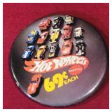 Vintage Hot Wheels Button Vintage Hot Wheels Button
