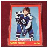 1973-74 OPC Darryl Sittler NHL Hockey Card 1973-74 OPC Darryl Sittler NHL Hockey Card