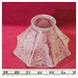 Vintage Glass Lamp Shade (3 1/4' x 5 1/2') Vintage Glass Lamp Shade (3 1/4' x 5 1/2')
