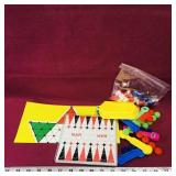 Vintage Game With Pieces Vintage Game With Pieces