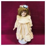 Anco Porcelain Doll & Stand (Vintage) Anco Porcelain Doll & Stand (Vintage)