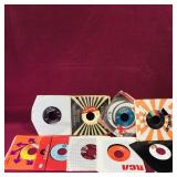 Lot Of 9 Assorted 45-RPM Records Lot Of 9 Assorted 45-RPM Records
