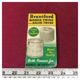 1951-52 Brantford Twine Planner Booklet 1951-52 Brantford Twine Planner Booklet