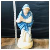 1960 Concrete Mary Lawn Ornament 1960 Concrete Mary Lawn Ornament