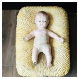 1960 Baby Jesus Concrete Lawn Ornament 1960 Baby Jesus Concrete Lawn Ornament