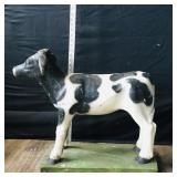 1985 Piycrete Mold Concrete Cow Lawn Ornament 1985 Piycrete Mold Concrete Cow Lawn Ornament