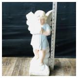 Vintage Angel Concrete Lawn Ornament Vintage Angel Concrete Lawn Ornament