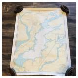 Nov. 1976 Grand Lake Nautical Chart (29' x 38') Nov. 1976 Grand Lake Nautical Chart (29' x 38')