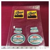Lot Of Vintage Beer Bottle Labels Lot Of Vintage Beer Bottle Labels