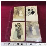 Lot Of 4 Antique Postcards Lot Of 4 Antique Postcards