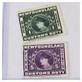 Lot Of 2 Newfoundland Postage Stamps (Vintage) Lot Of 2 Newfoundland Postage Stamps (Vintage)