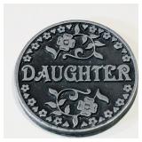 Daughter 'You Are A Special Gift' Medallion Daughter 'You Are A Special Gift' Medallion