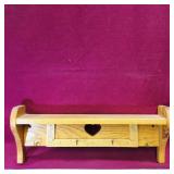 Wooden Wall Shelf / Key Rack Wooden Wall Shelf / Key Rack