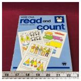 Wise Owl Read & Count Vintage Childrens Book Wise Owl Read & Count Vintage Childrens Book